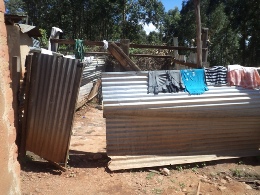 Buyanja Grammar School old washroom 2014
