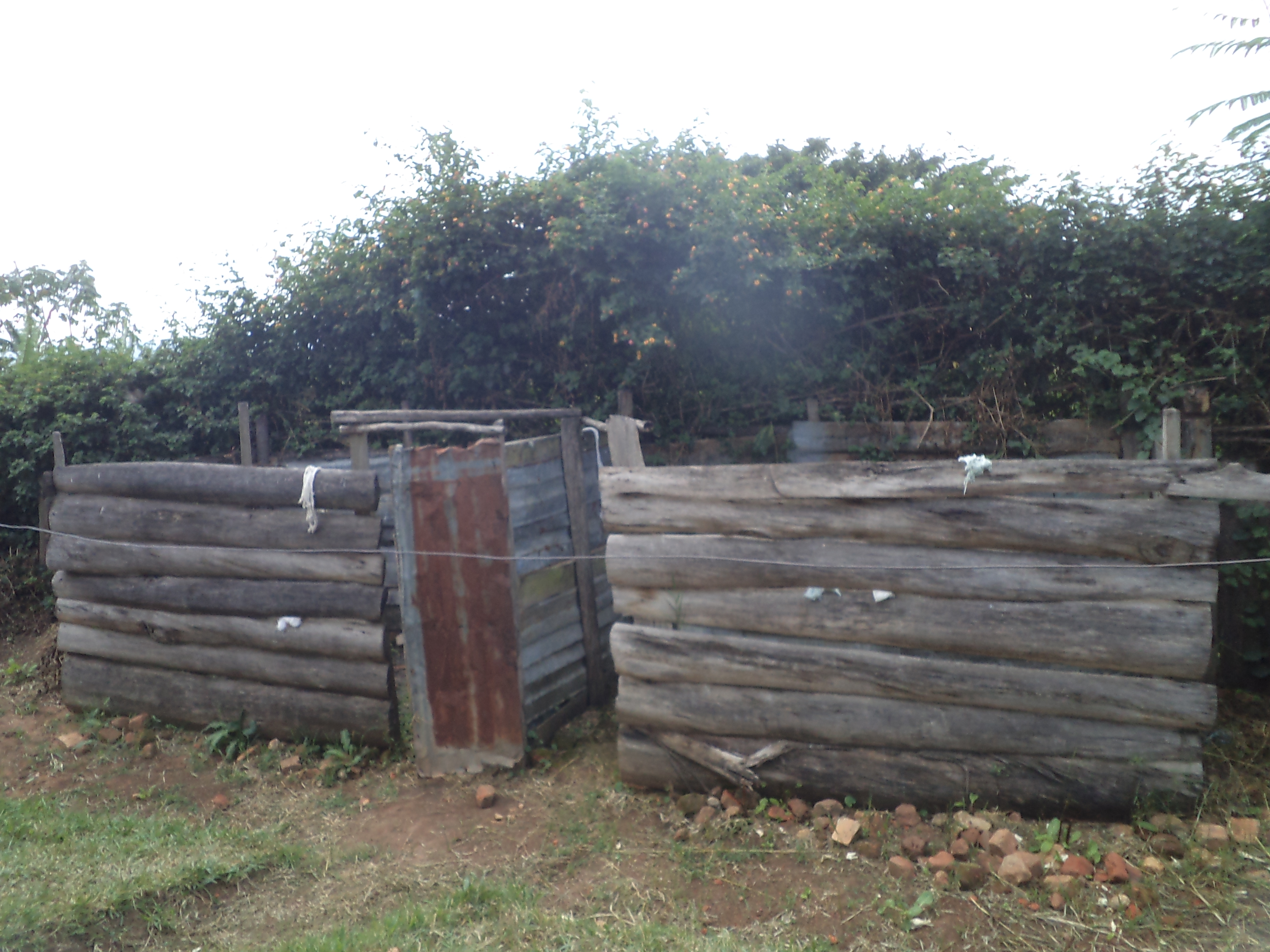 Existing washroom facilities at Rutooma Vocational