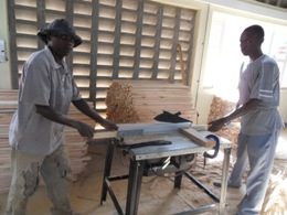 Mosquito net frame production