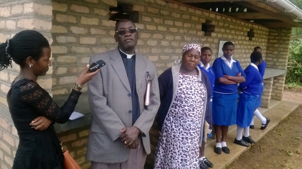Official opening of the new washroom at Katurika School